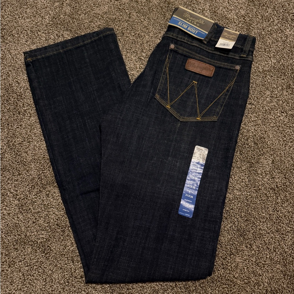 Wrangler Retro Slim Boot - Mens
